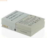 k.A. Akku f&uuml;r Canon PowerShot SX30IS Li-Ion 7,4 Volt 750 mAh grau