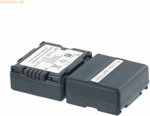 k.A. Akku f&uuml;r Panasonic CGA-DU06 Li-Ion 7,2 Volt 600 mAh schwarz