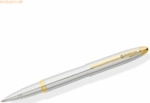 Cross Rollerball Lexington Chrom mit goldplattierten Beschl&auml;gen F Gesc
