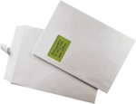 mayer-network Versandtaschen C4 mit Fenster gummiert 100 g/qm wei&szlig; 250
