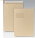 Posthorn Versandtasche 05270346 C4 mit Fenster haftklebend braun 250 S
