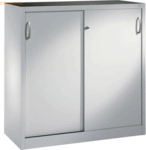 CP Werkzeugschrank 204709S10022 Schiebet&uuml;r 1200x1200x400mm lichtgrau/l