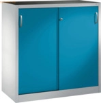 CP Schwerlastschrank 2057092 S10013 Schiebet&uuml;r 1200x1200x500mm lichtgr