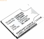 k.A. Akku f&uuml;r LG Electronics M150 Li-Ion 3,85 Volt 3200 mAh schwarz