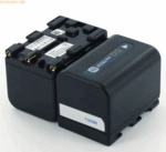 k.A. Akku f&uuml;r Sony NP-QM71 Li-Ion 7,2 Volt 2600 mAh schwarz