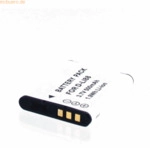 k.A. Akku f&uuml;r Sanyo DB-L80 Li-Ion 3,7 Volt 620 mAh schwarz