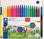 5 x Staedtler Fasermaler Noris Kartonetui 20 St&uuml;ck