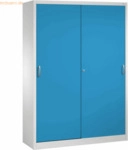 CP Werkzeugschrank 215900S10102 8 B&ouml;den 1950x1600x500mm lichtgrau/lich