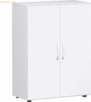 Geram&ouml;bel Fl&uuml;gelt&uuml;renschrank Flex S-383102-WW 3OH 80x42x110,4cm wei&szlig;