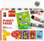3 x Marabu Kreativmarkerset 3D Dot Pen Kids Tiere - 9-teilig.