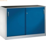 CP Werkzeugschrank 215609S10052 Schiebet&uuml;r 1000x1600x500mm lichtgrau/e