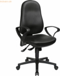 Topstar B&uuml;rodrehstuhl Support SY 8550SD10 Kunstleder SU Armlehnen schw