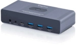 Assmann DIGITUS USB-C 3.0 Dual HDMI KVM Switch 2-Port 4K60Hz Core Line