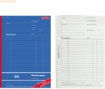 3 x Herlitz Formularbuch Rechnung A4 306 2x40 Blatt selbstdurchschreib