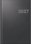 Brunnen Buchkalender 763 21x29cm 1 Woche/2 Seiten schwarz 2027
