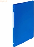 Exacompta Ringbuch Uni A4 PP 4 Ringe 15mm blau