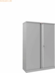 Phoenix Stahlschrank SCL1491GGK 2 T&uuml;ren 3 B&ouml;den grau/grau Schl&uuml;ssel