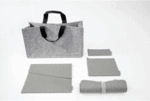 Sigel Bag Accessoires Basic Bundle hellgrau 1x BA431,1x BA502,1x BA520