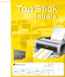 10 x TopStick Universal-Etiketten Papier wei&szlig; selbstklebend 199,6x289,