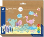 Staedtler Fingermalfarbe Noris Junior Pastell 6 St&uuml;ck