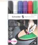 Schneider Acrylmarker Paint-It 320 4mm VE=6 Farben