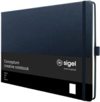 3 x Sigel Notizbuch Conceptum ca. A4quer 132 Seiten Hardcover blanko 1
