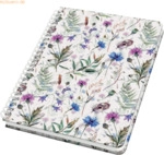 2 x Sigel Spiral-Notizbuch Jolie Dot-Lineatur A5 Misty Meadows 120 Sei