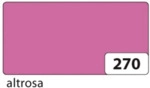 10 x Folia Plakatkarton - 48 x 68 cm altrosa.
