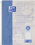 Oxford Collegeblock - A5+ liniert 80 Blatt 90 g/qm Recycling 6-fach Lo