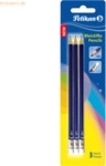 10 x Pelikan Bleistift HB mit Radierer VE=3 St&uuml;ck Blister