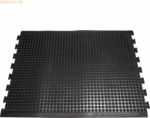 Miltex Arbeitsplatzmatte Yoga Dome Basic Mittelst&uuml;ck 90x120cm schwarz