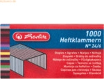 10 x Herlitz Heftklammern 24/6 VE=1000 St&uuml;ck