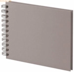 3 x S.O.H.O. Fotoalbum Whire-O 40 Seiten 195x145mm taupe/offwhite