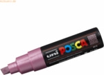 Uni-Ball Fasermaler Uni Posca PC-8K 8mm rosa metallic