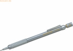 12 x Pentel Druckbleistift Graphgear 500 0,9mm silber/gelb