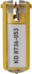 Durable Schl&uuml;sselanh&auml;nger Key Clip gelb VE=6 St&uuml;ck