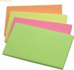 Connect Haftnotizen 76x127mm Intensivfarben sortiert VE=12x80 Blatt
