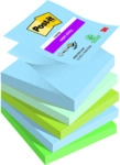 Post-it Haftnotizblock Super Sticky Z-Notes Oasis Collection - 76 x 76