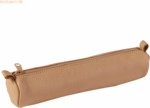 Clairefontaine Schlamperm&auml;ppchen klein Leder rund 3,5x18cm Naturton