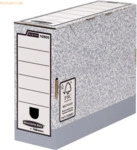 Bankers Box Archivschachtel A4 10cm grau