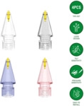 4Smarts 4smarts Ersatzspitzen Lucid Apple Pencil 4 Stk.