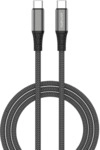 4Smarts 4smarts USB-C auf USB-C Kabel PremiumCord 100W 1,5m, schwarz