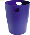 8 x Exacompta Papierkorb BeeBlue 45303D 15l marineblau