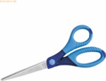 Wedo Schere Edelstahl Gripy 17,5cm spitz farbig sortiert