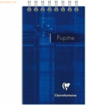 10 x Clairefontaine Spiralblock 7,5x12cm kariert 60 Blatt farbig sorti