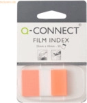 Connect Haftstreifen Index 25x43mm 50 Blatt im Spender orange