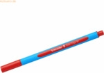 10 x Schneider Kugelschreiber Slider Edge M rot