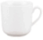 6 x SCH&Ouml;NWALD Kaffeebecher Form 98 - 0,32 l Porzellan wei&szlig;.