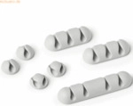 Durable Kabel-Clip Cavoline Clip Mix Kunststoff 180x115x14mm grau