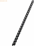 Leitz Plastikbinder&uuml;cken A4 21 Ringe 10mm schwarz VE=100 St&uuml;ck